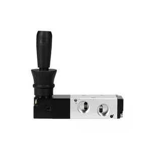 4H230C-08 1/4" PT 5 Way 3 Position Air Hand Lever Operated Valve Pneumatic9R - Picture 1 of 10