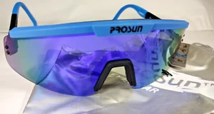 PROSUN Active Eyewear 1989s Sport Sonnenbrille mit Softcase - Accs. Blau Vintage Neu im Karton - Bild 1 von 5