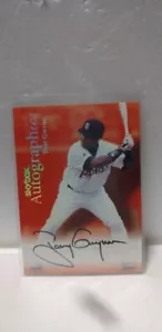Tony Gwynn 1999 Fleee Skybox Fresh Ink Auto Autograph Padres Rare Used - Picture 1 of 2