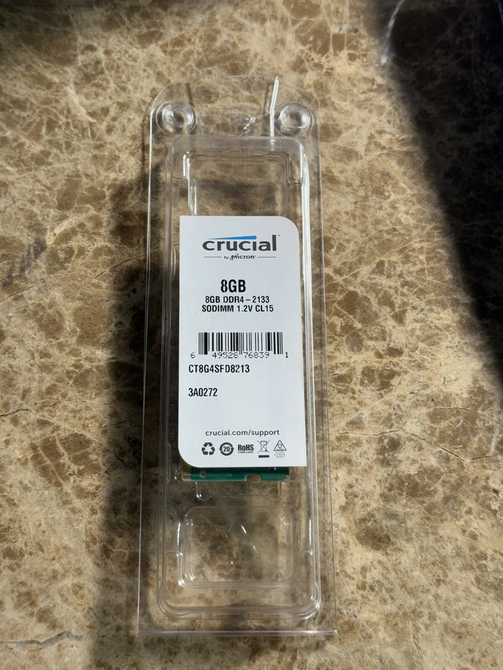 Crucial 8GB (1 x 8GB)(DDR4-2133) Memory - Image 1 of 3