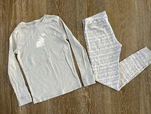 Restoration Hardware Baby & Child Kids Winter Animals Pajama Size 10 - Picture 1 of 4