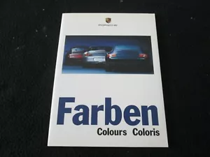 Porsche 1998 folleto gráfico en color alemán 911 Carrera 4S 993 S Turbo catálogo - Imagen 1 de 7