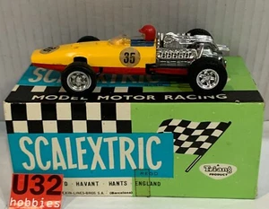 SCALEXTRIC EXIN C-36 HONDA RA273 F1 #35 RACE TUNED AMARILLO CHASIS ROJO 2ª SERIE - Foto 1 di 13