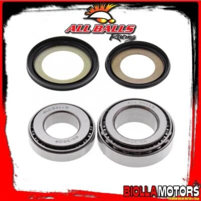 22-1019 STEERING BEARING KIT Suzuki DR125 125cc 1986-1988 ALL BALLS - Image 1 of 4