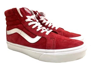 Vans SK8 HI Sneakers Reissue Suede Scooter Red Mens Size US 8 Unisex 721356 - Bild 1 von 6