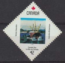 Canada 1992 #1429 Canada Day (British Columbia) MNH