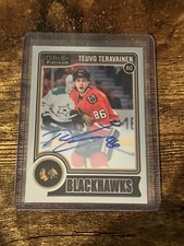 2014-15 O-Pee-Chee Platinum Rookie Autographs #RA8 Teuvo Teravainen RC