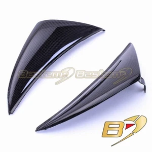 2009-2014 Yamaha R1 Carbon Fiber Front Side Headlight Trim Panel Fairings  - Picture 1 of 4