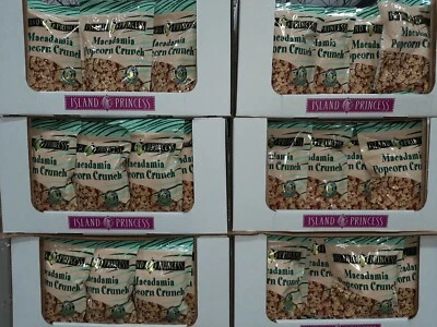 Island Princess Macadamia Crunch Jumbo 16oz Mac Nut bag SameDay Worldwide Ship!