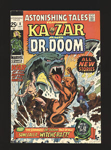 Astonishing Tales # 8 - 1st Cynthia Von Doom, Ka-Zar & Dr. Doom Fine/VF Cond.