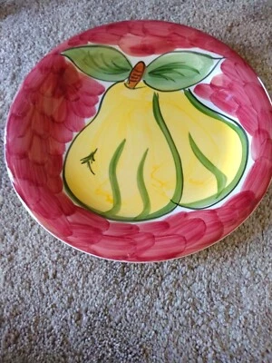 Frutta de Roma By Tabletops Unlimited - Pears Dinner Plate - 10 1/2 inches - Image 1 of 3