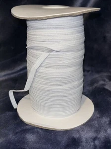 6 mm 1/4 Zoll Breite 70 Yards Geflochten Flach Elastisch Band Kordel. Nähen, Basteln - Bild 1 von 7