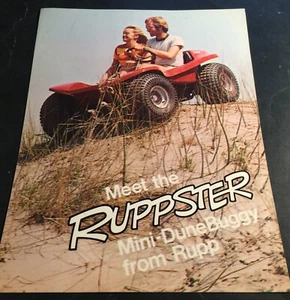 DE COLECCIÓN RUPP RUPPSTER MINI-DUNE BUGGY VENTA FOLLETO BONITO 4 PÁGINAS (327) - Imagen 1 de 3