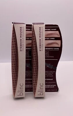 Lot of 2 - BLINC Eyebrow Mousse - Auburn - 4.7 mL 0.16 Fl Oz New in Box - Image 1 of 4