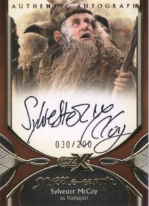 CZX Lord Of The Rings Middle Earth Autograph Card SC-R McCoy as Radagast [200]
