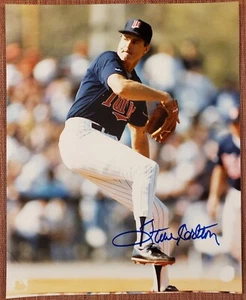 Steve Carlton AUTO 8 x 10 Phillies Twins Cardinals Baseball Signed Photo JSA HOF - Picture 1 of 7