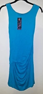 QIAN MEI HER SISTER TURQUOISE BODYCON DRESS SIZE M NEW - Picture 1 of 8