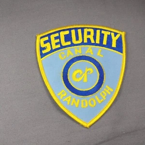Canal Randolph CP Security Yellow Blue 5" Cloth Patch - Picture 1 of 2