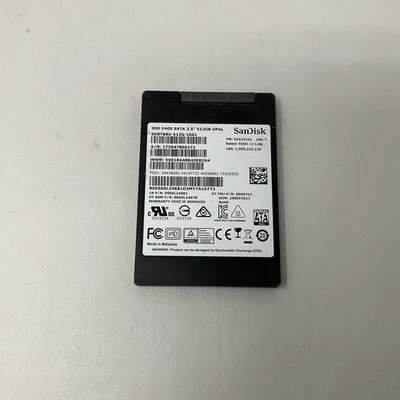SanDisk X400 SD8TB8U 512GB OPAL SATA 2.5" Solid State Drive SSD Tested & Wiped - Image 1 of 4