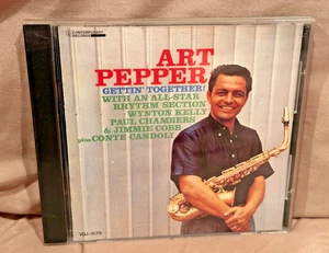 ART PEPPER CD: GETTIN' TOGETHER. MADE IN JAPAN, 1986 -- MINT DISC - Picture 1 of 3