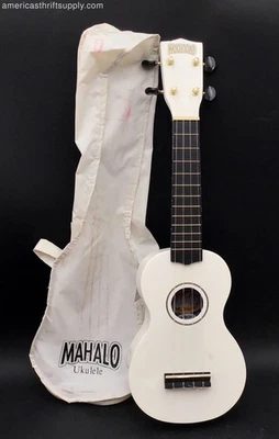 Ukelele soprano blanco Mahalo U-30WT con estuche Foto 1 de 4