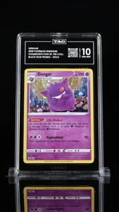 2020 POKEMON SWSH PROMO #052 GENGAR-HOLO TAG 10 TOP GRADED GEM MINT - Picture 1 of 2