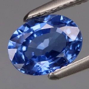 1.06Ct.Ravishing Color Natural Cornflower Blue Sapphire Ceylon Good Luster&CLEAN - Picture 1 of 4