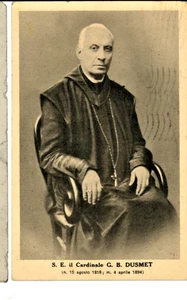 S.E. R. CARDINALE G.B. DUSMET ARCIVESCOVO DI CATANIA - ANTICA CARTOLINA 1942 - Picture 1 of 1