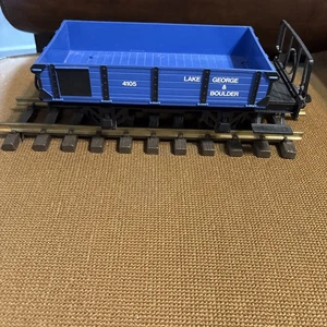 Lehmann Wood Side Train Car Blue,1993, Free Shipping - Picture 1 of 10