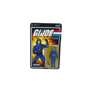 Super7 G.I. Joe Cobra Commander Reaction Figure (Damaged Board Read Description) - Picture 1 of 10