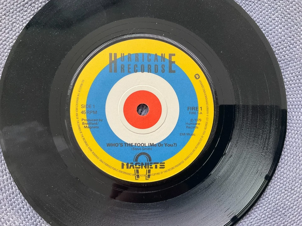 MAGNETS - WHO'S THE FOOL rare UK 1979 / MOD / POSER POP / PUNK / KBD / MINT- - Image 1 of 2