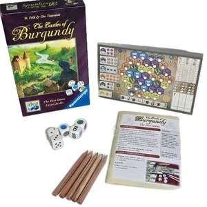 The Castles of Burgundy The Dice Game Complete 2017 Ravensburger alea UNUSED EUC - Picture 1 of 8