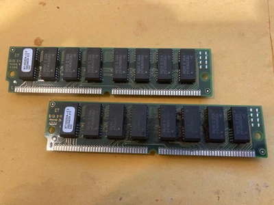 16 MB Kit (2 x 8MB) MT16D232M-6X MICRON TIN LEADS 72 PIN SIMM EDO 2X32 - Image 1 of 2