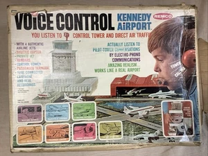 Vintage 1968 REMCO Voice Control Kennedy Airport With Original Box And Packing - Picture 1 of 17