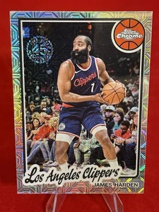 James Harden 2025-26 Topps Chrome Basketball Silver Pack Mojo Refractor #TC-JH - Picture 1 of 3