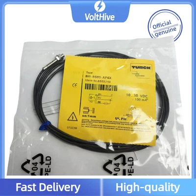 1PCS New Turck Type BI1-EG05-AP6X Proximity Switch Sensor 10-30V DC 1mm - Image 1 of 3