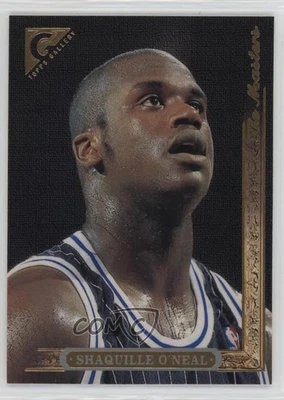 1995-96 Topps Gallery The Masters Shaquille O'Neal #1 HOF - Image 1 of 2