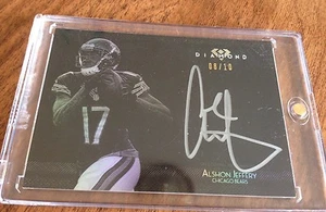 2015 autógrafo Topps Diamond Philadelphia Eagles Alshon Jeffery serie #'d 8/10 - Imagen 1 de 2