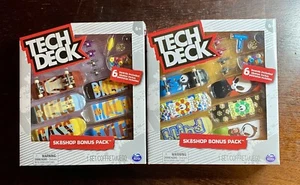 Tech Deck SK8SHOP Bonus Pack 6 Boards Set - Picture 1 of 2