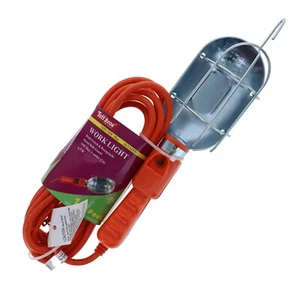 Tuff Built Work Light Bulbwith Switch & Receptacle, 15 ft - Picture 1 of 1