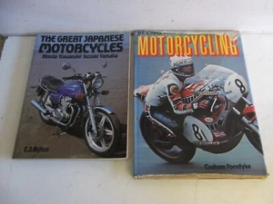 THE GREAT JAPANESE MOTORCYCLES BOOK + A FREE BOOK - Picture 1 of 3