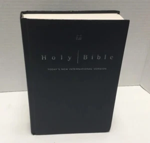 TNIV Holy Bible (Today's New International Version) 2005 Black Hardcover ~Nice! - Imagen 1 de 10