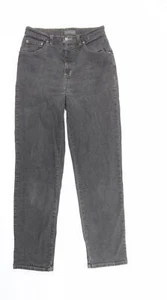 Relativity Womens Grey Cotton Blend Straight Jeans Size 6 L30 - Picture 1 of 10