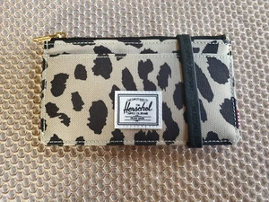 Herschel Supply Co, LARGE Cardholder Wallet, Leopard Waves, Elastic strap NWT - Picture 1 of 5