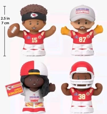 NFL - Super Bowl LVIII Champions - KC Chiefs - Little People Collector Set - Image 1 of 4