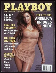 PLAYBOY US November 2001 ANGELICA BRIDGE Joel & Ethan Coen LINDSEY VUOLO @ EX - Bild 1 von 8