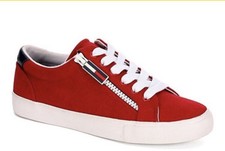 red tommy hilfiger sneakers