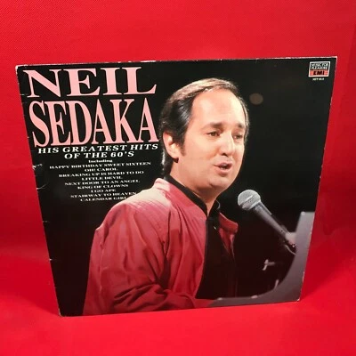 NEIL SEDAKA His Greatest Hits Of The 60's 1988 UK vinyl LP Oh! Carol I Go Ape - Image 1 of 4