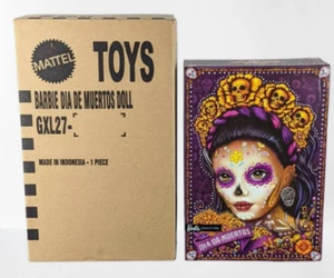Barbie 2021 Dia De Los Muertos Doll Figure Day Of The Dead Mattel Halloween NEW - Picture 1 of 7