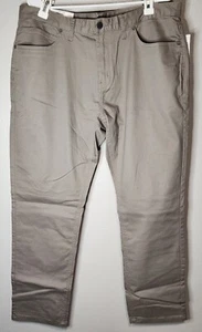 BRAND NEW Alfani Men's Pants 36 x 30 Straight Leg Gray NWT - Picture 1 of 9